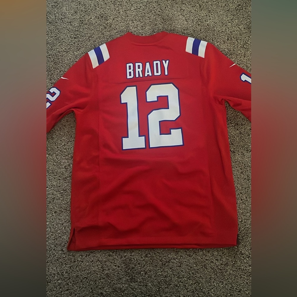 NFL Patriots Brady Jersey